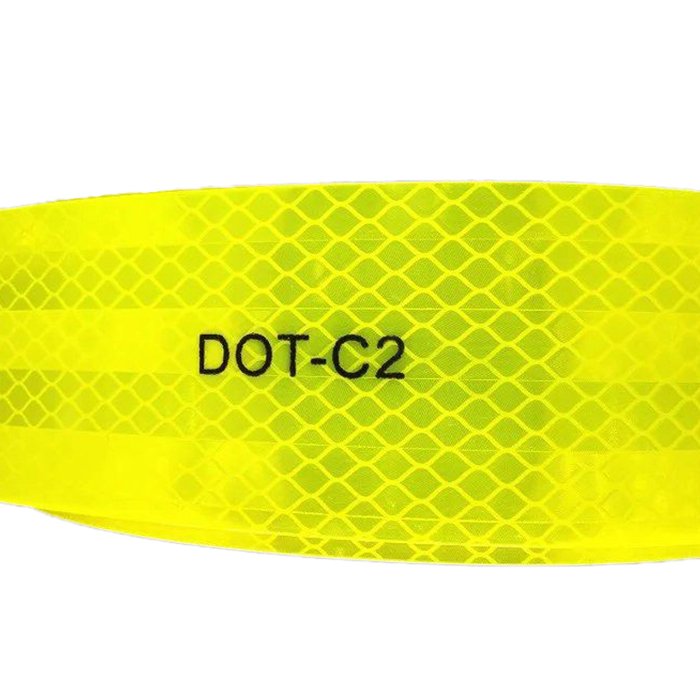 SH559 DOT-C2 Diamond Grade Fluorescent Yellow-Green Reflective Tape For ...